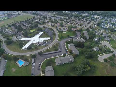 drone flight mount pleasant michigan
