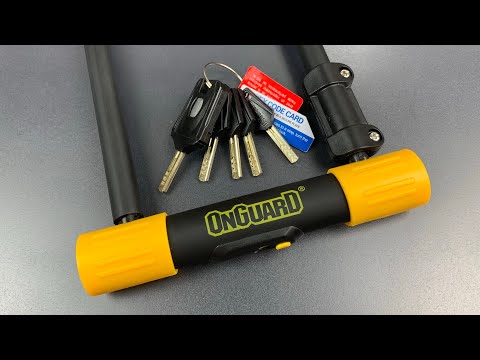[779] OnGuard “Bulldog" Bicycle U-Lock Picked (Model 8010LM)