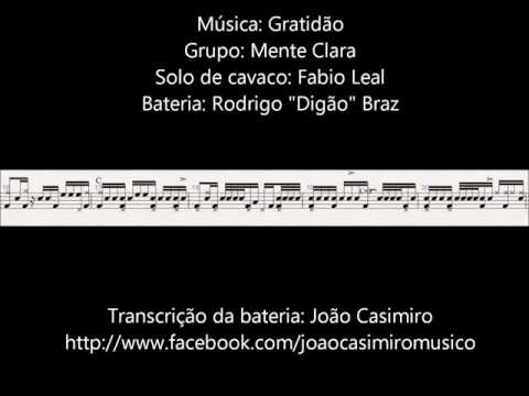 Rodrigo "Digão" Braz | Cadernos de Transcrições - Gratidao (Mente Clara)