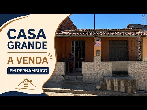 CASA GRANDE E BOA A VENDA EM BOM CONSELHO PERNAMBUCO