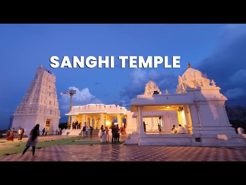 Glimpse of Sanghi Temple, Hyderabad | Travel Video | Souvik & Arati