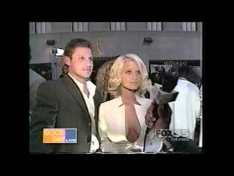 Jessica Simpson & Nick Lachey - Good Day Live - VMA Red Carpet '03