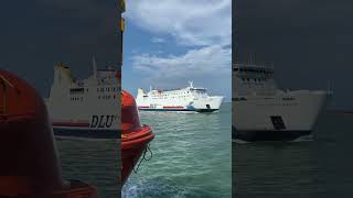 Download lagu KM DHARMA FERRY VI balapan dgn DHARMA KARTIKA V dialur karang jamuang #dluferry #kmdharmakartika5 mp3