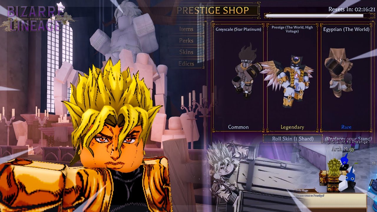 How To Prestige + Every Prestige Reward Showcase — Bizarre Lineage