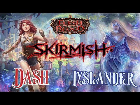 Game Review: Dash vs Iyslander Top 4 Skirmish - Flesh and Blood TCG Gameplay
