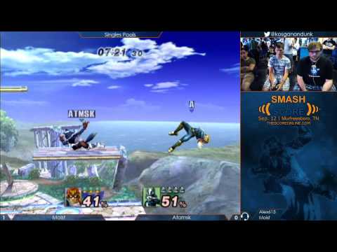 STS:AE - Moist (Ike, Captain Falcon) vs Atomsk (Wolf) - PM Singles pools