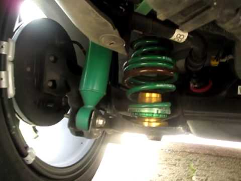 Toyota Yaris with Tein Suspension Coilovers