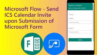 Send ICS Calendar Invite Using Microsoft Power Automate or Microsoft Flow