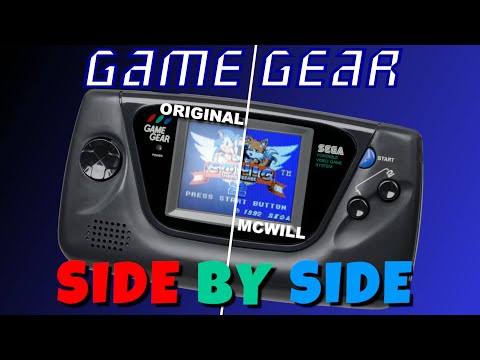 Let's Compare Game Gear Screens:  Original Vs. McWill