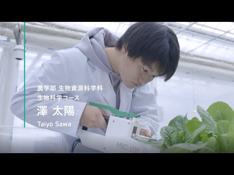 学校教育課程 ［在学生インタビュー2023］佐賀大学 農学部 生物資源科学科 生物科学コース