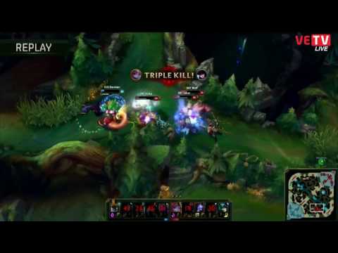 [LoL Highlights][15.05.2016] CLG vs SKT [MSI 2016][Final][Game 3]