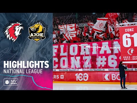 Lausanne vs. Ajoie 2:0 – Highlights National League
