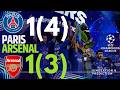 PSG 4 1 1 3 Arsenal Final 2026 Highlights UEFA Champions League 25 26 Simulation Recreation