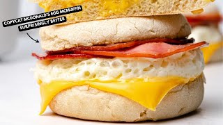 Copycat McDonald's Egg McMuffin Recipe | But Healthy
