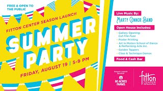 2022 Fitton Center Season Launch