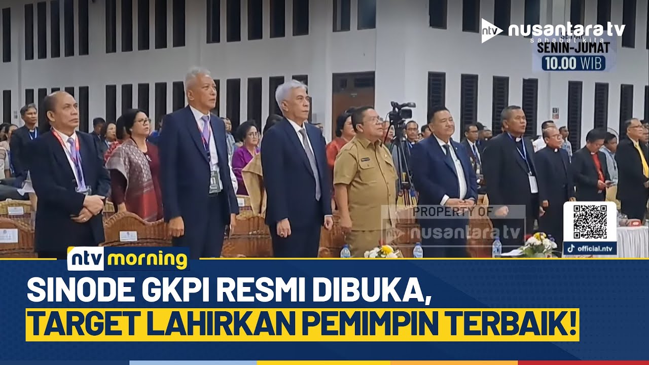 Pembukaan Sinode AM SAP ke-24, GKPI Diharapkan Hadir di Tengah Masyarakat | NTV MORNING