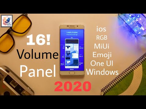 Get New 16 Customize Volume Panel On Any Phone 2020 | Miui12,Ios13,OneUI2,RGB,Knob,Emoji,Elastic