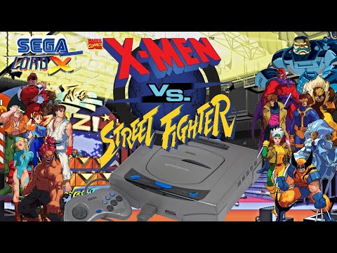 X-Men vs. Street Fighter - Sega Saturn Review