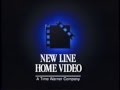 New Line Home Video A Time Warner Company 2000 Company Logo 2 VHS Capture