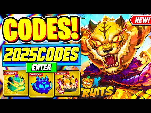 ⚠️New⚠️ ALL WORKING TIGER UPDATE CODES For Blox Fruits 2025 - Roblox Blox Fruits Codes 2025