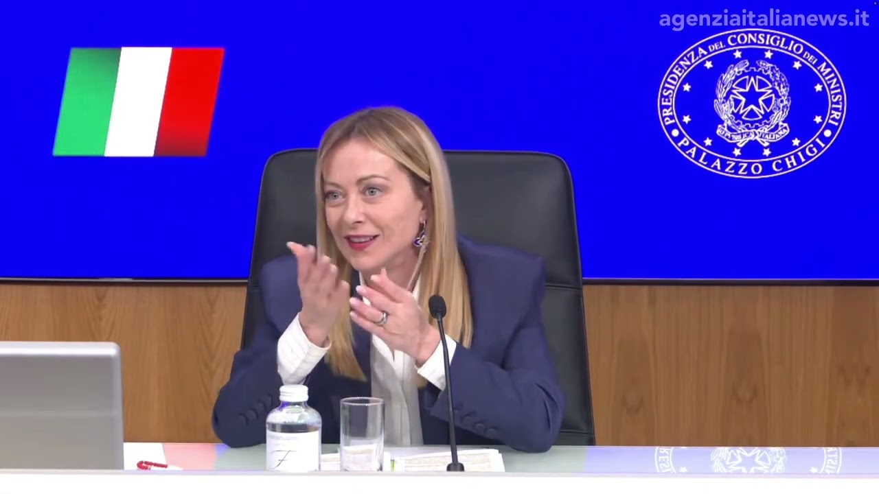 🔴 ULTIM’ORA - GIORGIA MELONI IN CONFERENZA STAMPA ILLUSTRA LE NUOVE MISURE DEL DECRETO LAVORO
