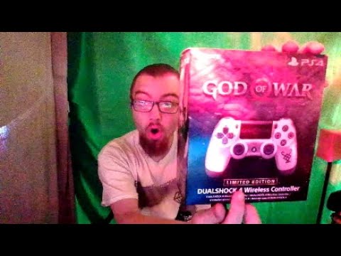 Unboxing God Of War Limited Edition DUALSHOCK 4 Controller