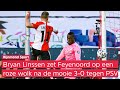 Zo klonk de 3-0 van Bryan Linssen bij Feyenoord-PSV op Radio Rijnmond