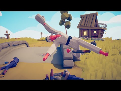KICKBOXER ATTACKS THE FARM - TABS - Totally Accurate Battle Simulator
