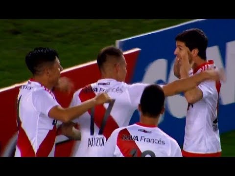 Gol de Nacho Fernández. River-Jorge Wilstermann