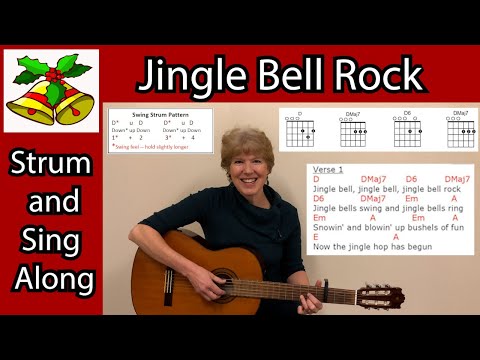 Jingle Bell Rock Strum and Sing Along (Beginner Guitar)