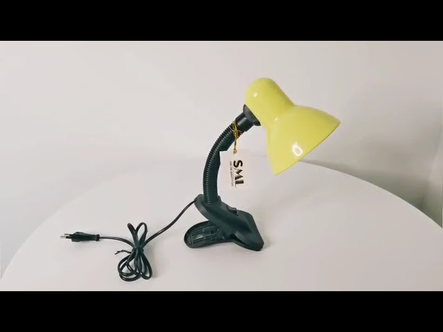 Vídeo relacionado con Velamp tl1203-b Charleston lámpara de mesa con clip