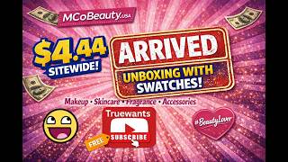 MCoBeauty $4.44 Deals ARRIVED! | All 14 Products — Makeup, Skincare & Beauty Tools Unbox + Swatches!