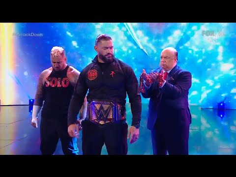 Roman Reigns Confronts Jey Uso - WWE SmackDown, July 28, 2023