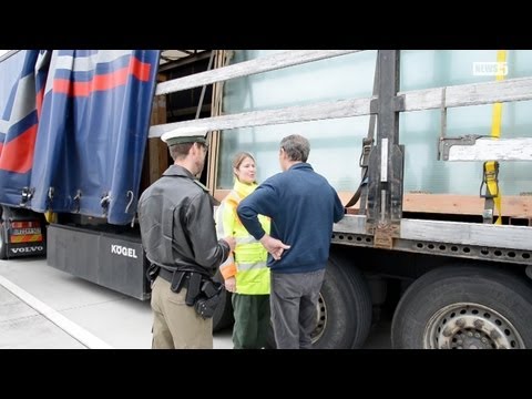 11.06.2013 (BA) Großangelegte Lkw-Kontrollen auf der A70 bei Bamberg