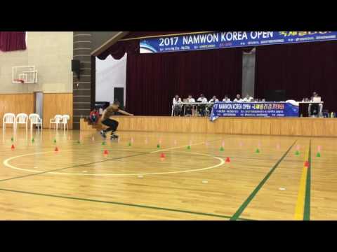 2017 Namwon Slalom Open / Classic Slalom Senior Men 2nd Lorenzo Guslandi