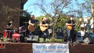 Making Plans by Laura Jean Robinson [2010 Seattle Dyke March Rally]