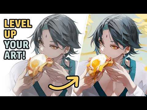 How to Improve Your Art! ✨ Make Your Drawings look Finished in 5 Easy Steps!