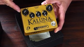 Video thumbnail for Vahlbruch Kaluna Tube Overdrive Pedal  Review GERMAN by Chris Schmitt
