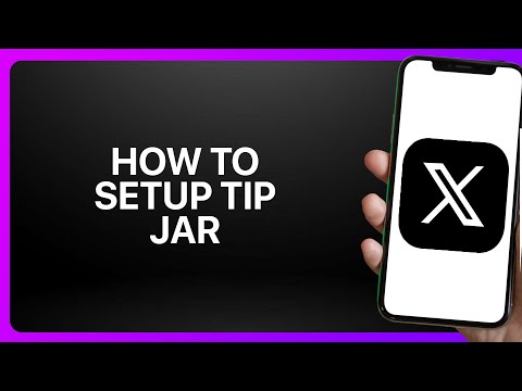 How To Setup Tip Jar In X App (Twitter) 2025! Tutorial