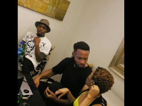 Flavour and chidinma having fun together