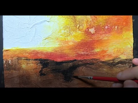 Arts Network Video Tutorial: Turner Inspired Sunset
