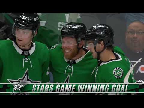 Joe Pavelski Overtime Game Winning Goal Against Flyers | Dallas Stars
