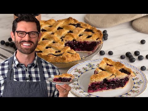 The BEST Blueberry Pie