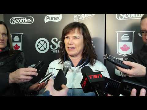 2020 Scotties Tournament of Hearts - Media Scrum - Draw 13