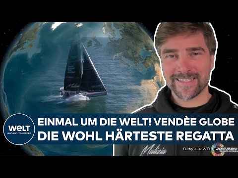 Video Thumbnail: VENDÉE GLOBE: Einmal um die Erde! Deutscher bei der wohl härtesten Segel-Regatta der Welt