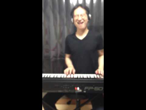 2015.08.22 playing piano with recording MIDI data