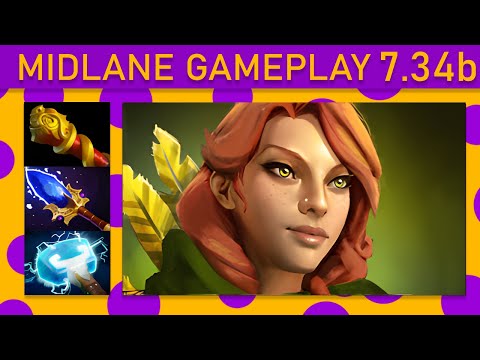 ✨78% Kill participation! Ori Windranger Mid Gameplay - Dota 2 Top MMR