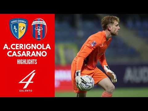 Audace Cerignola - Casarano 2-1: gol e highlights | Serie C
