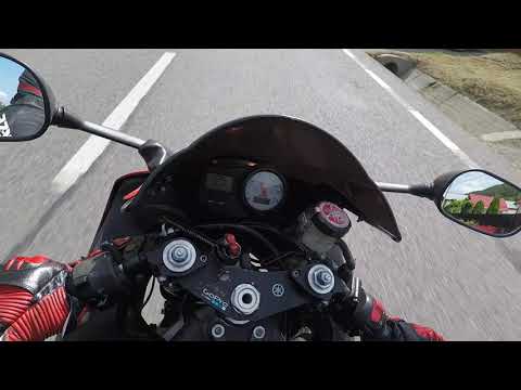 Lepsa, Romania ride on a Yamaha R6