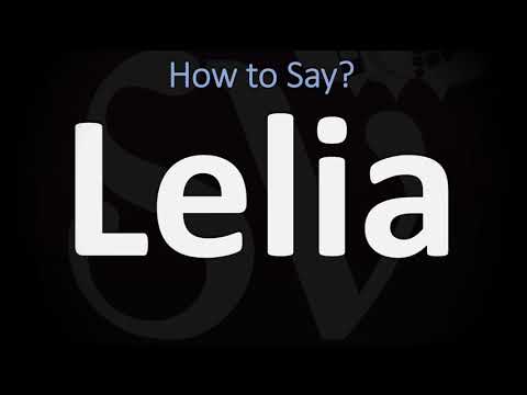 How to Pronounce Lelia? (CORRECTLY)